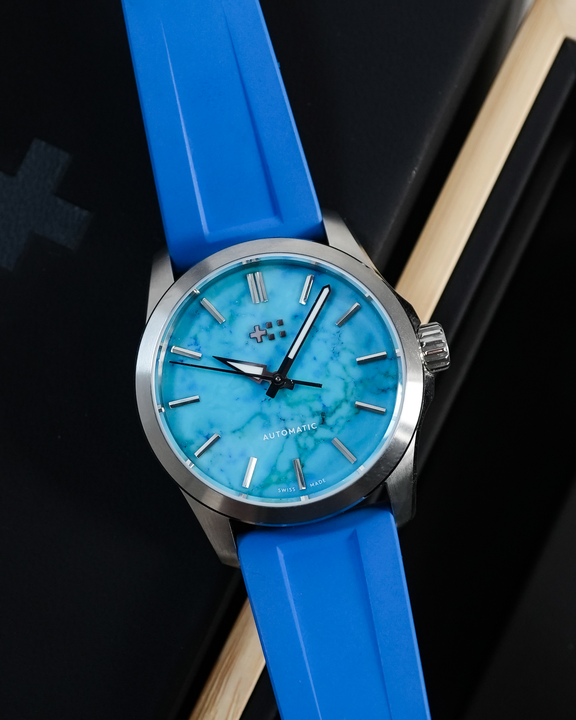 Christopher Ward Sealander c63 Turquoise Rocks