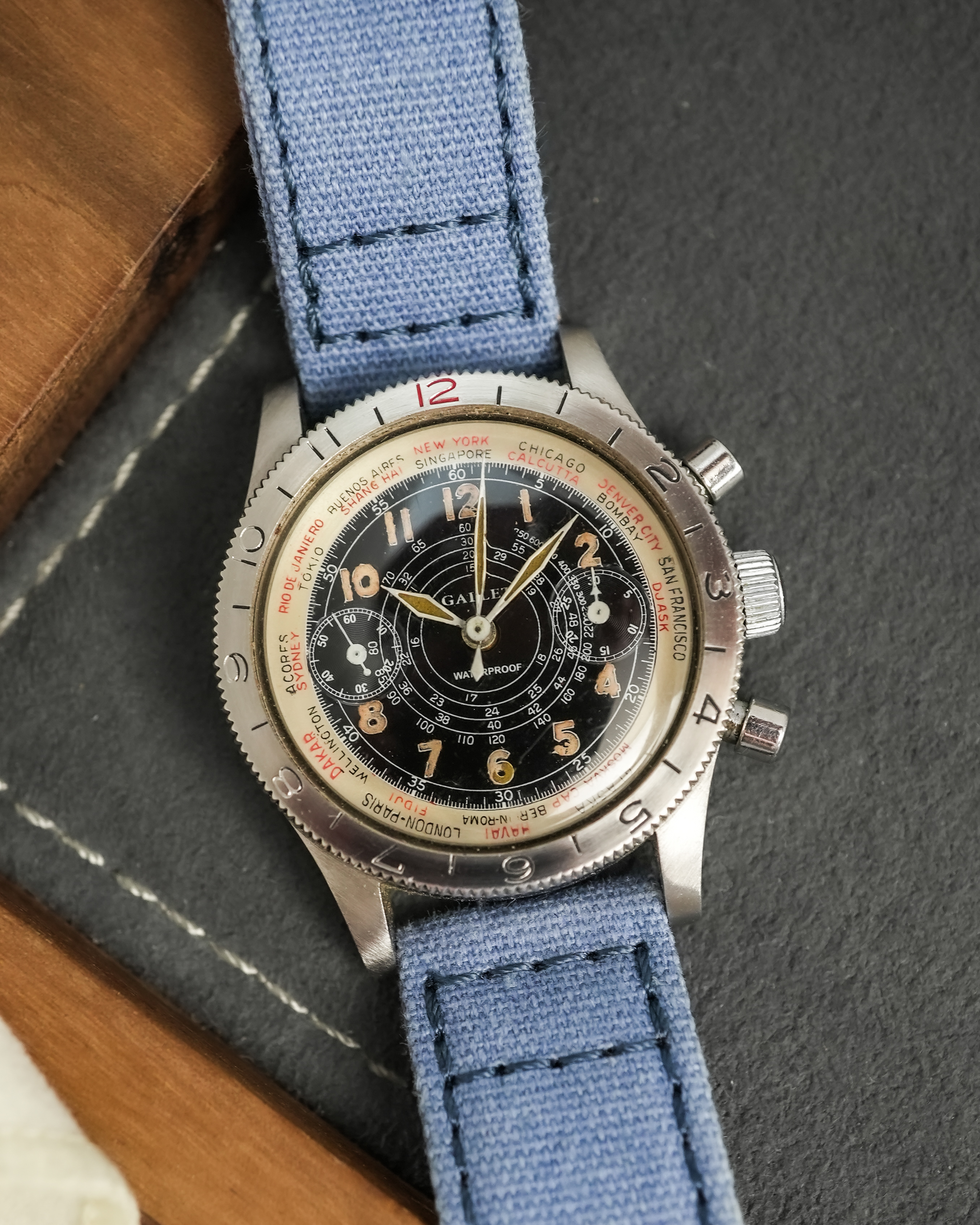 Gallet Flying Officer Chronograph