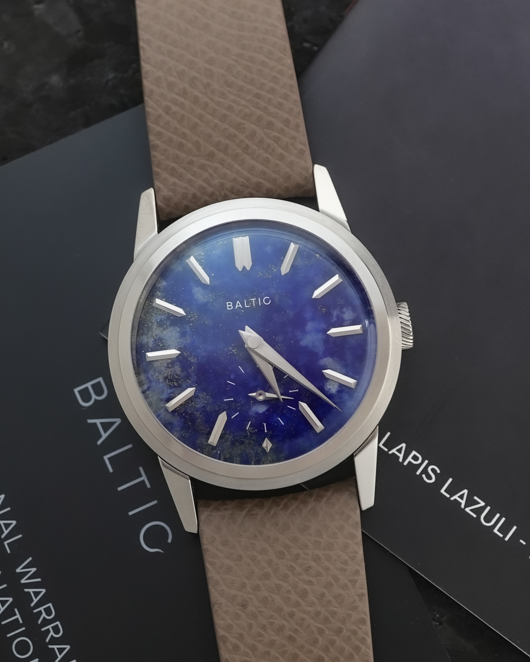 Baltic Lapis Lazuli Paris Edition Numbered Edition 200 Pieces 36mm